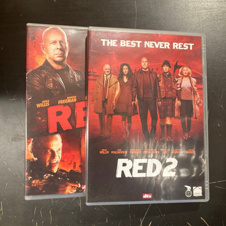 Red 1-2 2DVD (VG/M-) -toiminta/komedia-